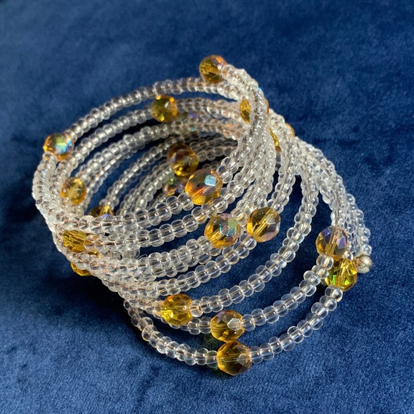 Spiral bracelet 🤍🧡 S - Picture 6 of 6